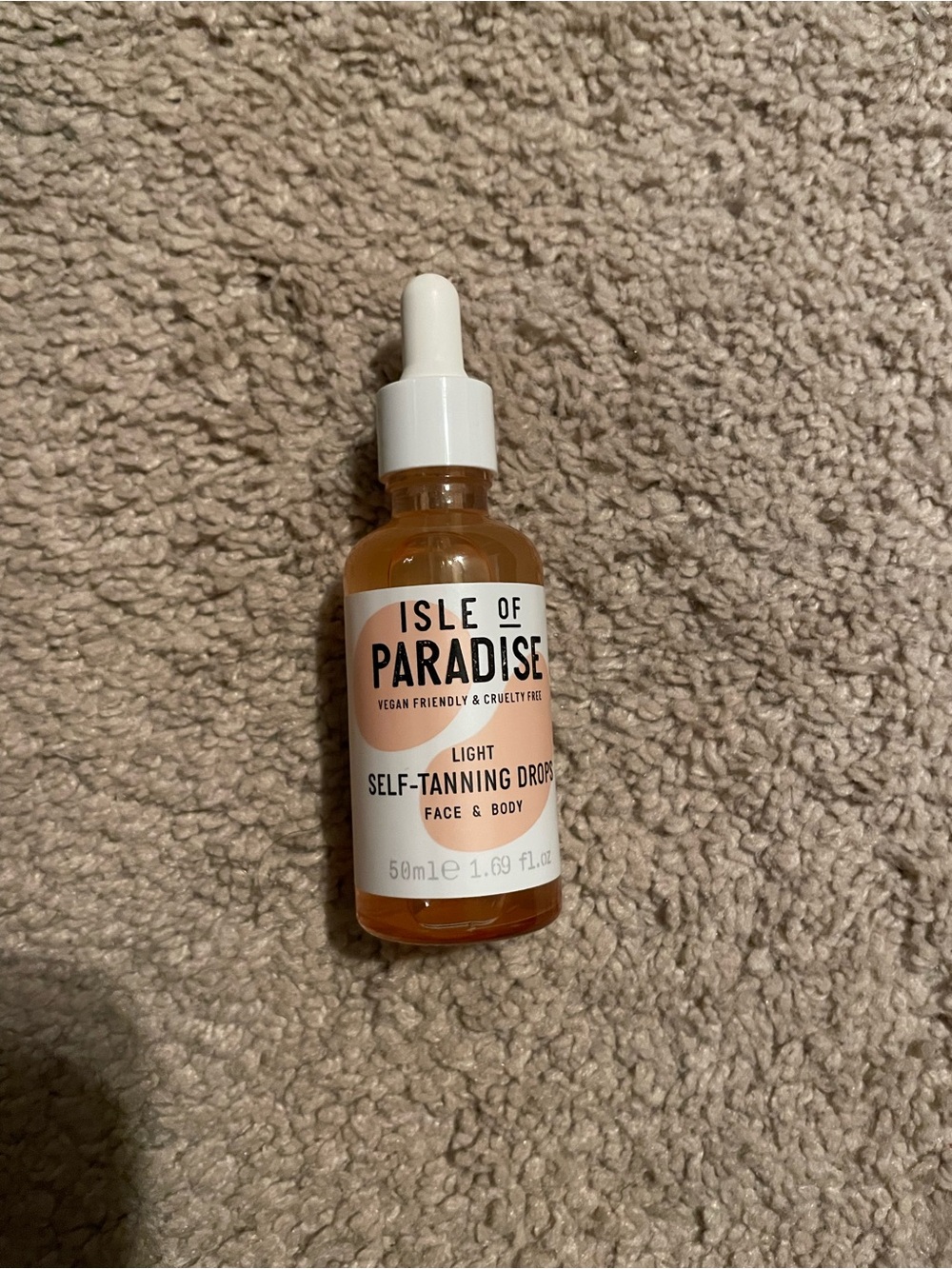 Isle of Paradise Light Self-Tanning Drops 50ml